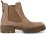 Tamaris dames chelsea boot leren laarzen enkellaars vrouwen leer M2590243 bruin - Thumbnail 10