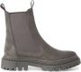 Tamaris dames chelsea boot leren laarzen enkellaars vrouwen leer M2549141 grijs - Thumbnail 9