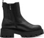 Tamaris Chelsea-boots blokhak enkellaars bezet met fonkelende strassstenen - Thumbnail 15