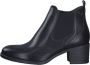 Tamaris Chelsea-boots blokhak enkellaars ankleboots met elegante lyra-perforatie - Thumbnail 12