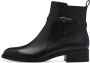 Tamaris Laarsjes blokhak business schoen ankleboots met t-logo decoratie - Thumbnail 12