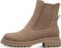 Tamaris Chelsea-boots blokhak combat boots enkellaars met stretch-inzet - Thumbnail 11