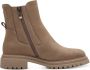 Tamaris Chelsea-boots blokhak combat boots enkellaars met stretch-inzet - Thumbnail 14