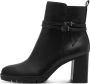 Tamaris Laarsjes blokhak business schoen ankleboots met decoratieve band - Thumbnail 4