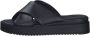 Tamaris Zwarte Open Casual Slippers Vrouwen Black Dames - Thumbnail 27