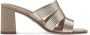 Tamaris Elegante Metallic Gouden Muil Hakken Multicolor Dames - Thumbnail 4