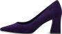 Tamaris Paarse Suède Pumps Purple Dames - Thumbnail 8