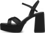 Tamaris Zwarte elegante platte sandalen voor vrouwen Black Dames - Thumbnail 19