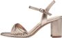 Tamaris Sandalen met hak goud Synthetisch Dames - Thumbnail 16