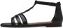 Tamaris Zwarte Casual Open Sandalen Vrouwen Black Dames - Thumbnail 14