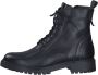 Tamaris Veterboots van leer met treklus - Thumbnail 8