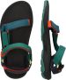 Teva K HURRICANE XLT 2 Unisex Sandalen BLUE CORAL MULTI - Thumbnail 13