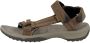 Teva Terra Fi Lite Leather Dames Sandalen Cognac - Thumbnail 4