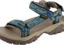 Teva W Terra Fi 5 Universal Dames Sandalen Blauw Groen - Thumbnail 11