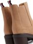 Tommy Hilfiger Beige Chelsea Boots Outdoor Chelsea Mid Heel Boot - Thumbnail 10