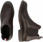 Tommy Hilfiger Chelsea boots ELEVATED ROUNDED LTH CHELSEA met gestreepte aantreklus - Thumbnail 8