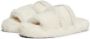 Tommy Hilfiger Nepbont Pantoffels Blancs White Dames - Thumbnail 6