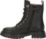 Tommy Hilfiger veterboots zwart Meisjes Polyester Effen 24 - Thumbnail 20