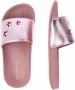 Tommy Hilfiger Badslipper Dames meisjes Stars Print Slider Rosegold - Thumbnail 9