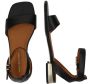 Tommy Hilfiger Zwarte platte sandalen voor vrouwen Black Dames - Thumbnail 8