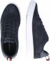 Tommy Hilfiger sneakers MODERN CUPSOLE PERF SUEDE met gestreepte aantreklus - Thumbnail 14