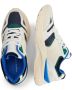 Tommy Hilfiger Modern preppy runner leren sneakers wit blauw - Thumbnail 9