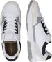 Tommy Hilfiger Basket Street Mix sneaker van leer met suède details - Thumbnail 9