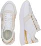 Tommy Hilfiger Plateausneakers LUX MONOGRAM RUNNER veterschoenen lage schoen vrijetijdsschoen met gouden accenten - Thumbnail 10