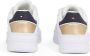 Tommy Hilfiger Plateausneakers ESSENT BASKET SNEAKER METALLIC vrijetijdsschoen lage schoen veterschoen met zijlogo-vlag - Thumbnail 8