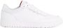 Tommy Hilfiger Witte geperforeerd leren lage sneakers White Heren - Thumbnail 17