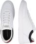 Tommy Hilfiger Sport Tommy Hilfiger Basket Core heren sneaker Wit blauw - Thumbnail 9