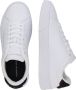 Tommy Hilfiger Witte sportieve sneakers met gehamerd afwerking White Heren - Thumbnail 10