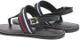 Tommy Hilfiger Sandalen CORPORATE TH WEBBING FLAT SANDAL met teenbandje - Thumbnail 12