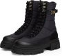 Tommy Hilfiger Zwarte Veter Biker Enkellaarzen Black Dames - Thumbnail 12