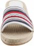 TOMMY JEANS Slippers COLORED LACES FLAT SANDAL met beleg van raffia - Thumbnail 4