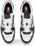 Tommy Jeans leren sneakers zwart wit - Thumbnail 7