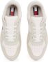 TOMMY JEANS Retro Basket heren sneaker Beige wit - Thumbnail 3