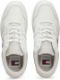 Tommy Hilfiger Witte Polyester Sneakers met Veters Contrastdetails Print Logo White Dames - Thumbnail 10