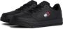 Tommy Hilfiger Zwarte Polyethyleen Heren Sneaker Black Heren - Thumbnail 10