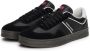 Tommy Hilfiger The Greenwich Leren Sneaker Heren Zwart - Thumbnail 4