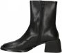 VAGABOND SHOEMAKERS Ansie 001 Enkellaarsjes Enkelboots met rits Dames Zwart - Thumbnail 8