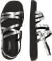 Vagabond Shoemakers Zilveren Leren Sandalen Connie 583 Multicolor Dames - Thumbnail 11