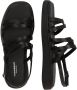 Vagabond Shoemakers Zwarte Leren Sandalen Connie 501 Black Dames - Thumbnail 11