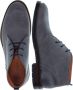 Van Lier Boston suede veterschoenen grijs - Thumbnail 3