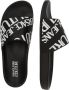 Versace Jeans Couture Zwarte sandalen voor vrouwen Black Heren - Thumbnail 5