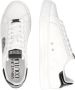 Versace Jeans Couture Witte Sneakers met Zwarte Details White Heren - Thumbnail 11