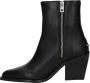 Zadig & Voltaire Zwarte Leren Cara Laarzen Black Dames - Thumbnail 11