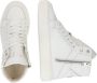 Zadig & Voltaire Hoge witte leren sneakers met bliksemflitsen White Dames - Thumbnail 3