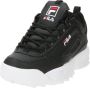 Fila sneakers zwart Imitatieleer Logo 36 - Thumbnail 4