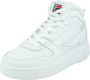 Fila Fxventuno L Mid FFM0156-10004 Mannen Wit Sneakers - Thumbnail 5